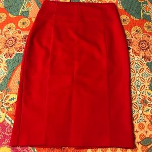 COPY - Express Red Pencil Skirt